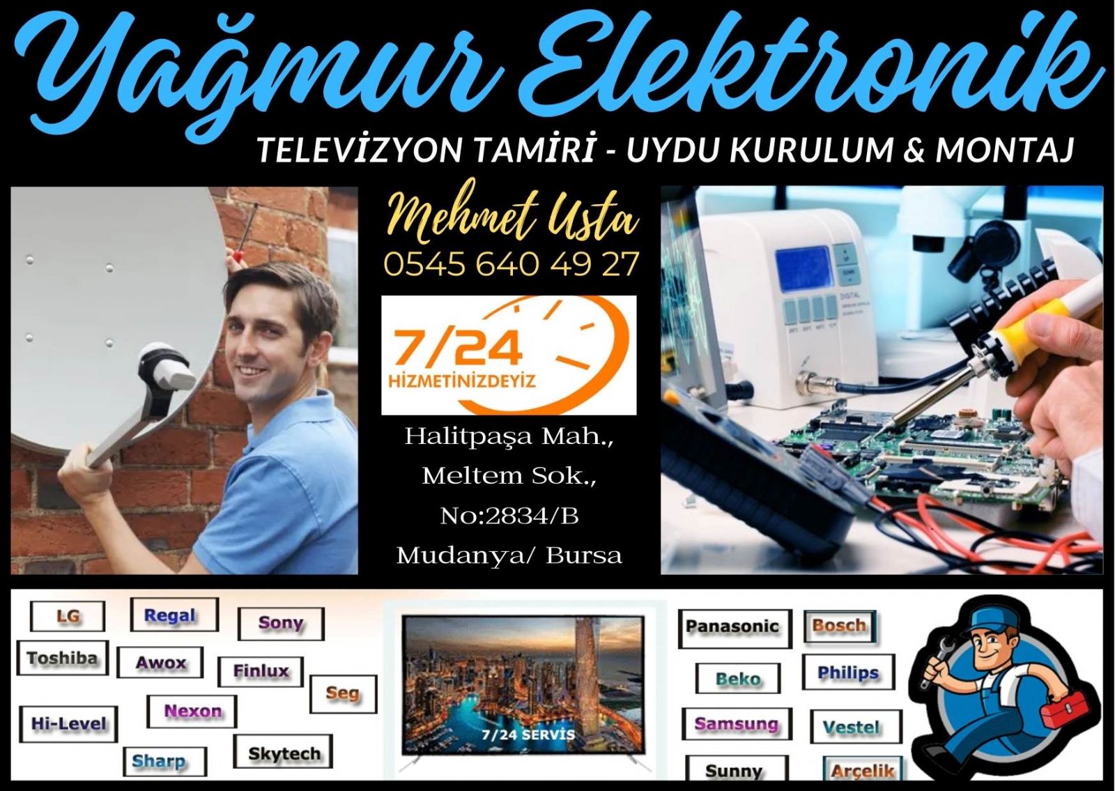 Mudanya Televizyon Tamircisi